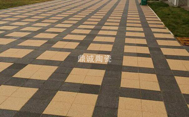 透水砖实景 透水砖实景