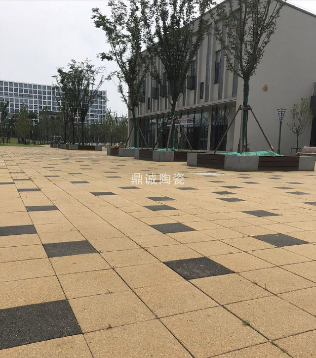 透水砖实景 透水砖实景